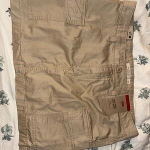 Levi's Tan Cargo Skirt